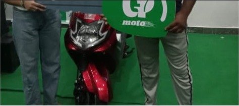 GMoto electric scooter showcase